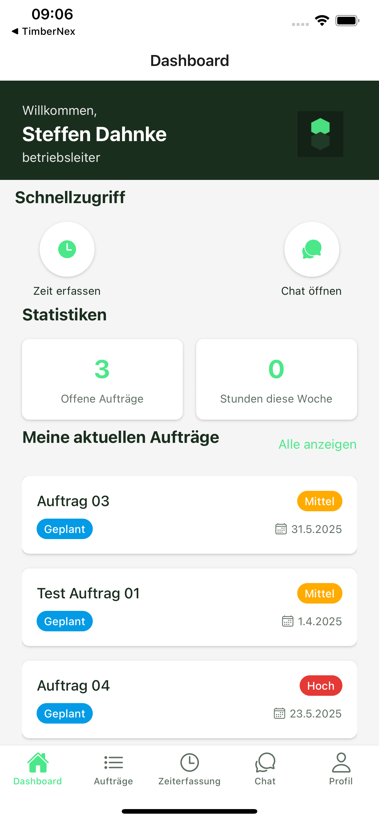 ForestCrew Mobile Dashboard