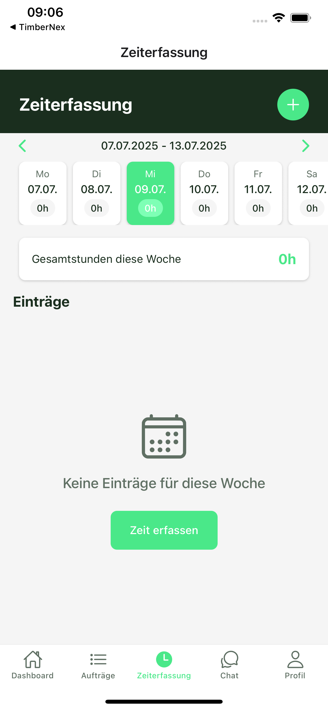 ForestCrew Mobile Time Recording